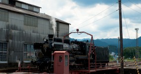 turntable at Hitoyoshi